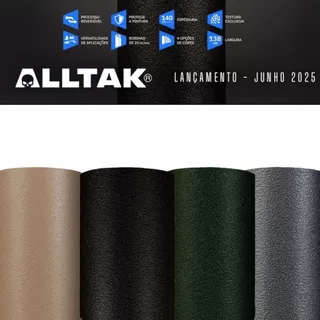 Vinil Automotivo Envelopamento Adesivo Texturizado Poroso Alltak Grunge 1mtX1,38mts