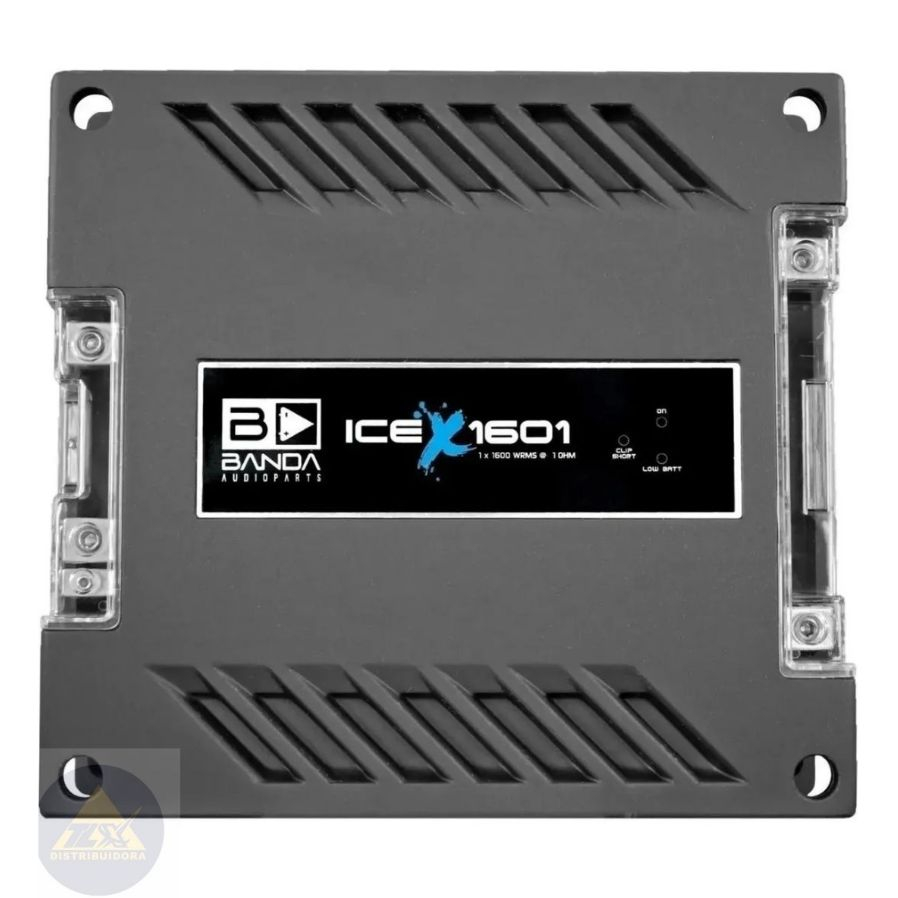 Modulo Banda Ice X 1601 1600 Wrms 1 Canal 1 Ohm Amplificador