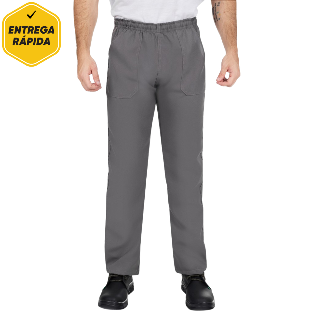 Calça Em Oxford Uniforme Açougue Cozinha Limpeza Clinica