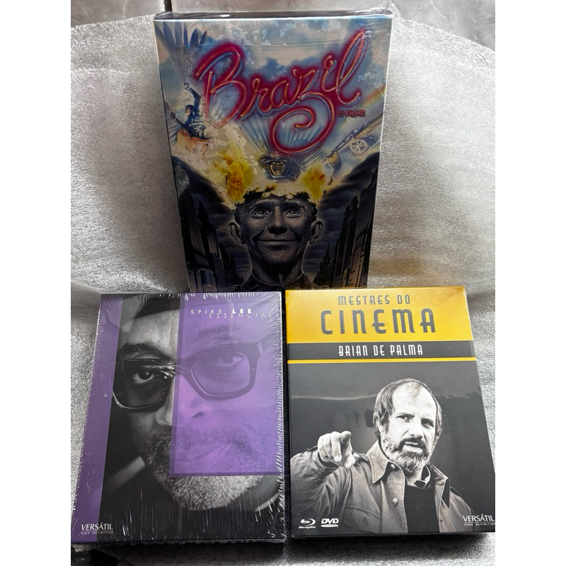 KIT BLU-RAY + DVD (BRAZIL, SPIKE LEE E MESTRES DO CINEMA - BRIAN PALMA ...