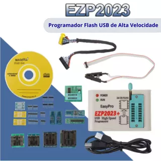 Programador e Gravador De EEPROM 25 Flash Bios Chips EZP2023+