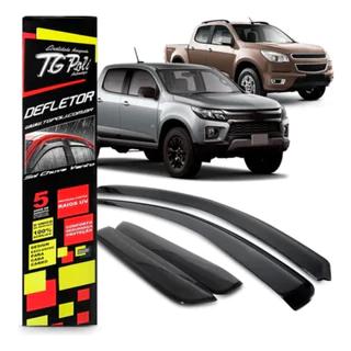 Calha De Chuva Defletor S10 Cabine Dupla 4 Portas 2012/2025 Tgpoli em Oferta na Shopee
