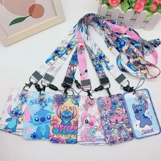 Kit 12 peças/Stitch!!!!!Porta Crachá Retrátil com Cordão e Crachá Rígido Horizontal e Vertical em Oferta na Shopee