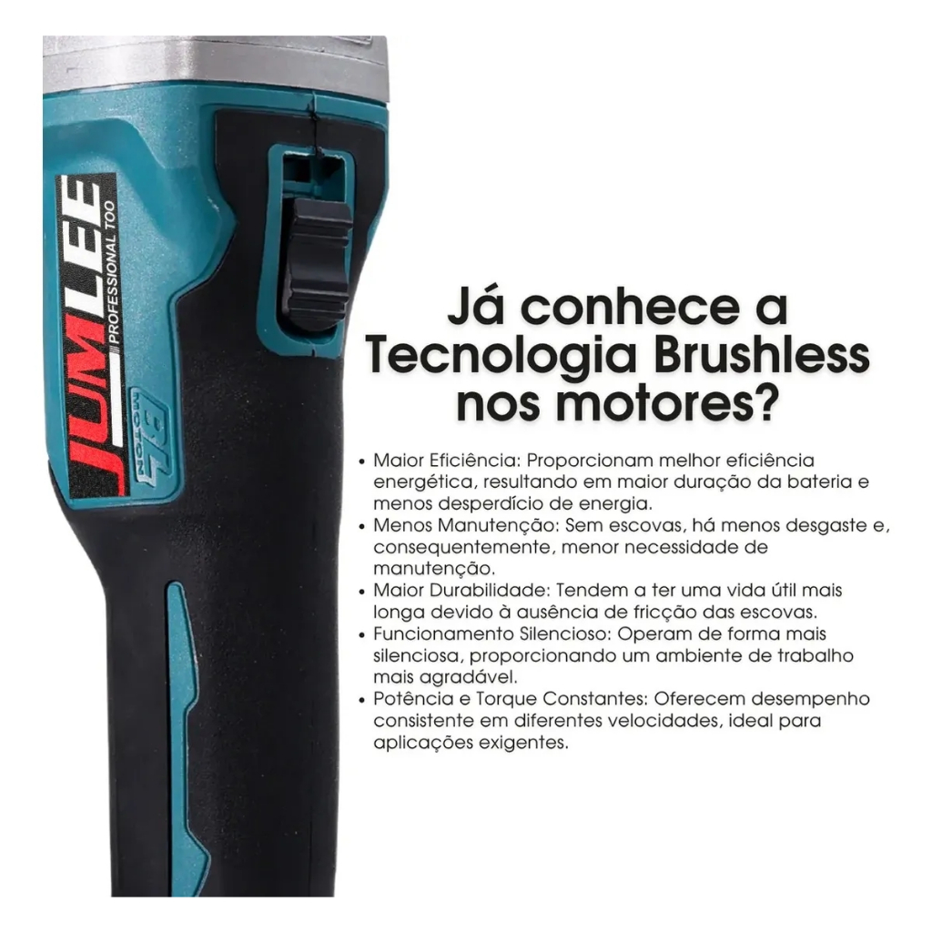 Esmerilhadeira sem fio politriz Lixadeira Angular Baterias 48V