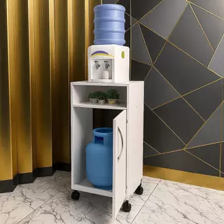 Armário Organizador com Rodinhas – Ideal para Esconder o Botijão de Gás