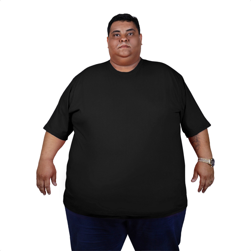 Camiseta Plus Size Oversized Extra Grande Macia G1 Ao G10