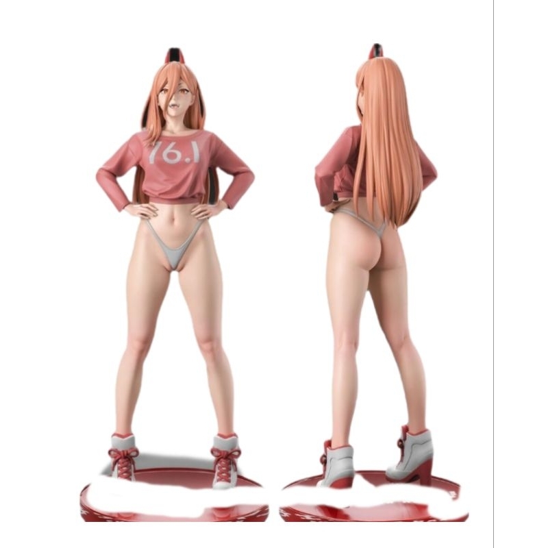 boneca action figure power The chainsaw em 18cm .