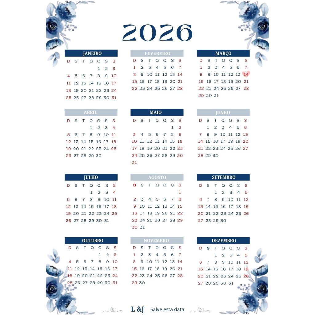 CALENDÁRIO A4 MAIS PLACA NUMERAÇÃO DE MESA | Shopee Brasil