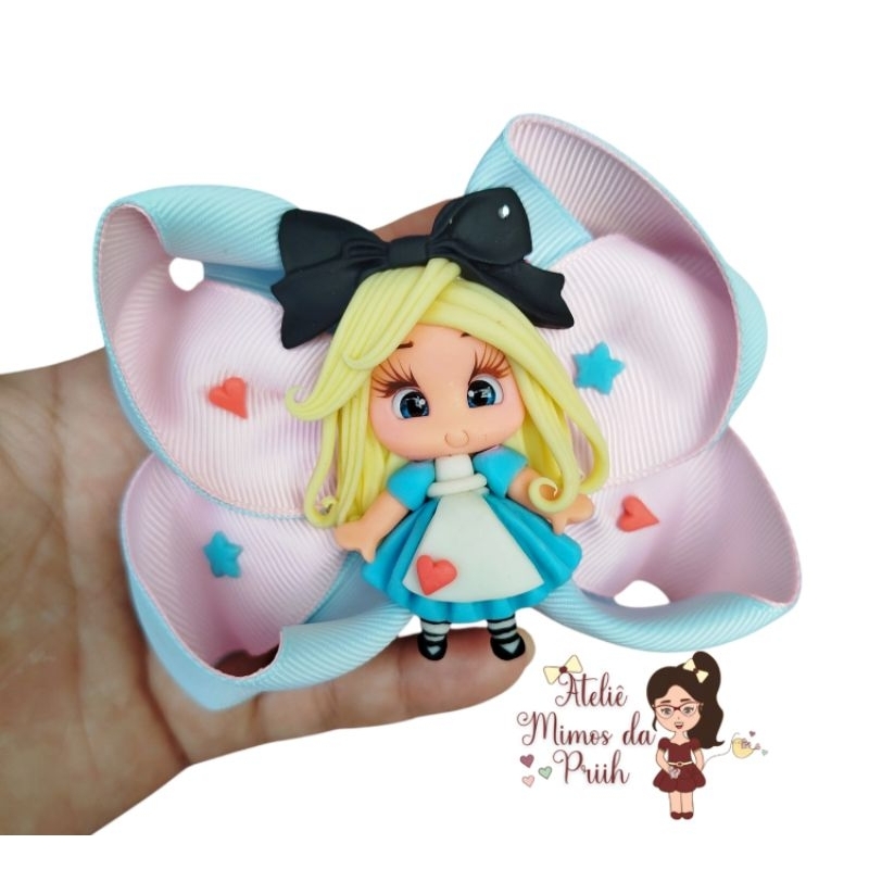 Laço Alice no País das Maravilhas | Shopee Brasil