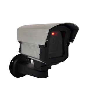 Simulador de Câmera de Segurança Falsa com Led Infra Vermelho em Oferta na Shopee