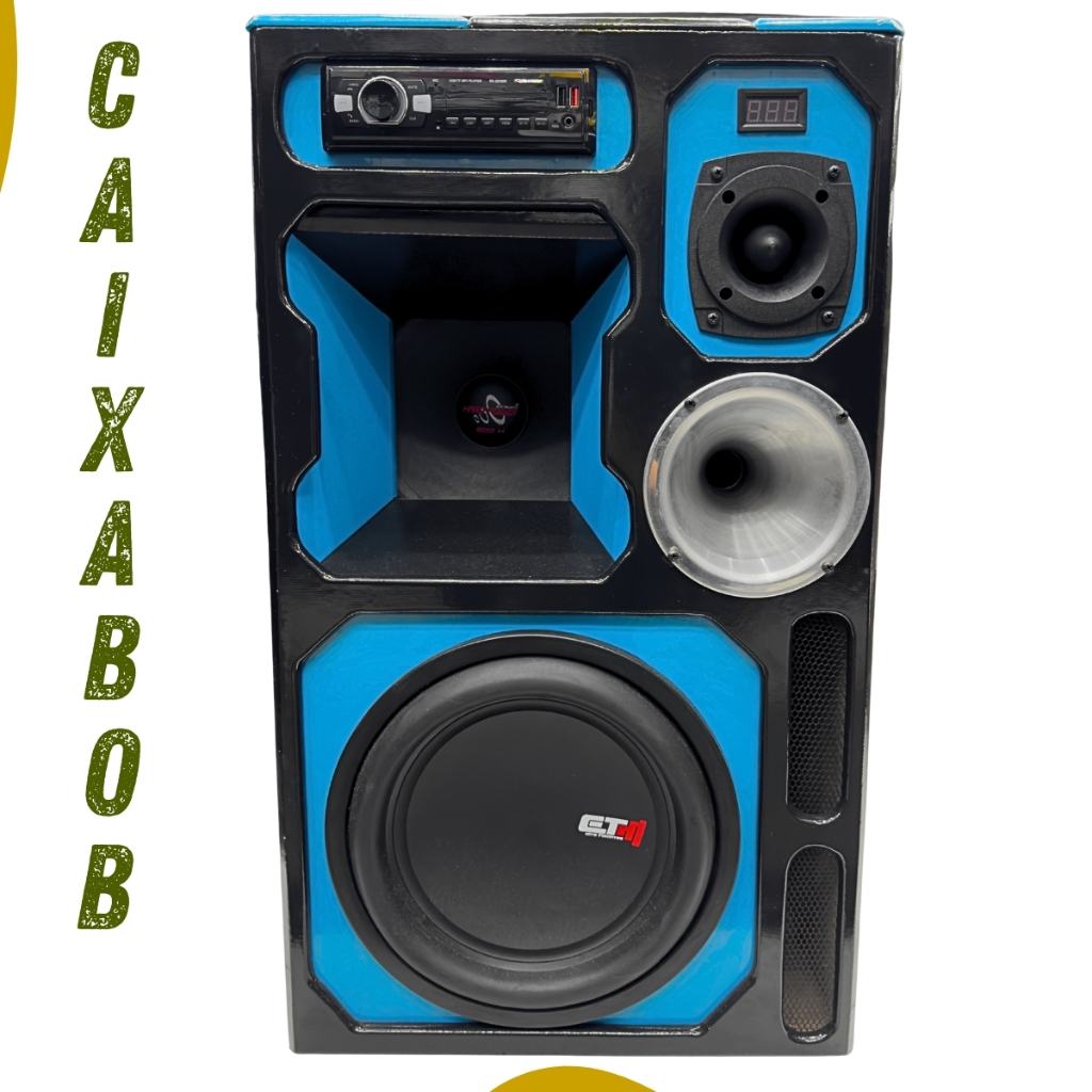 CAIXA BOB COMPLETA RESIDENCIAL COM GRAVE SUB DE 12 P E MEDIO DE 10 P ...