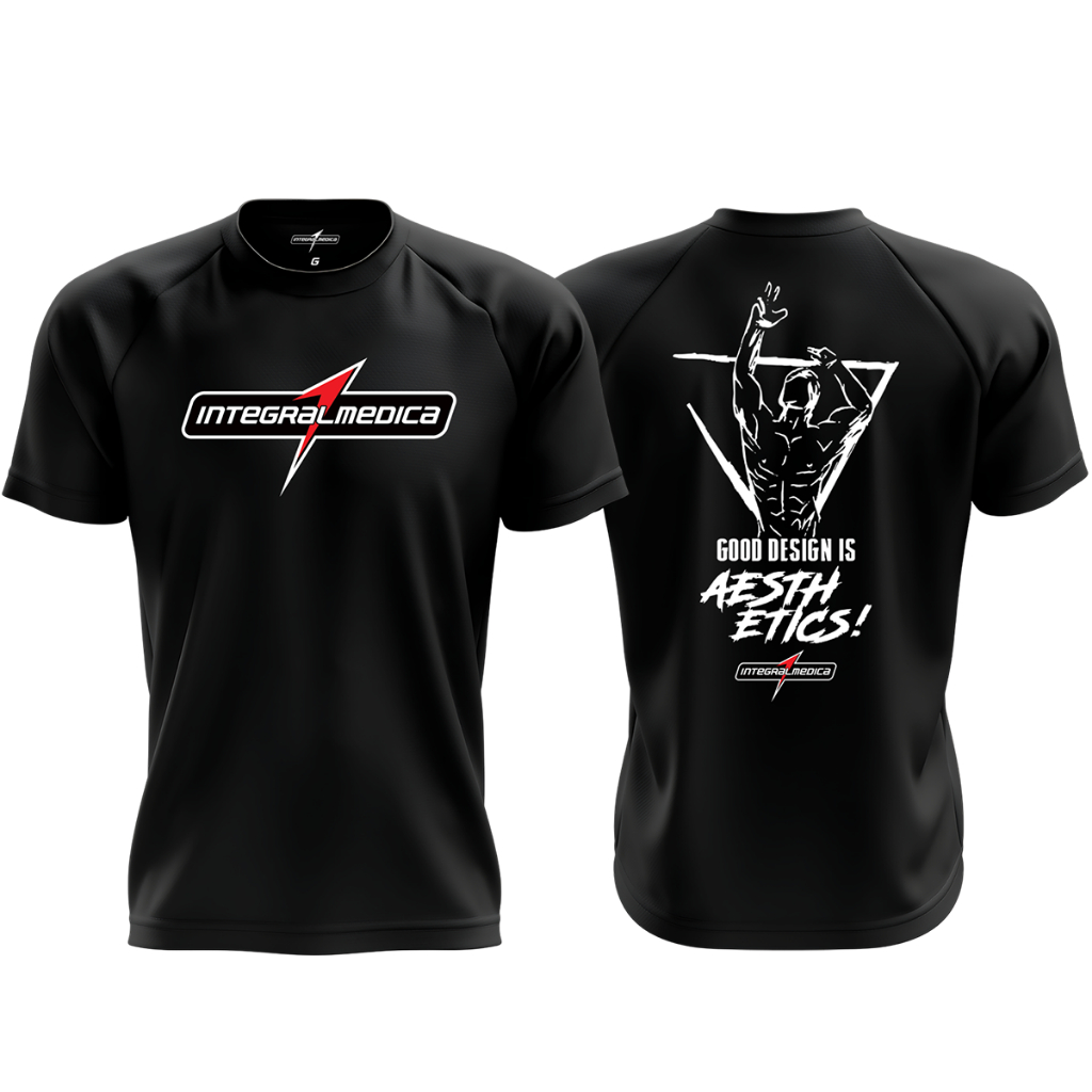 Camiseta Dry Fit Preta Zyzz Academia Treino - Integralmedica