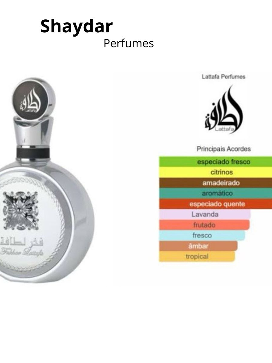 Perfume Fakhar Platin - 100ml arabe Lattafa Eau De Parfum