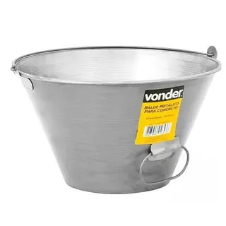 BALDE METALICO P/CONCRETO 10L VONDER-3315010000