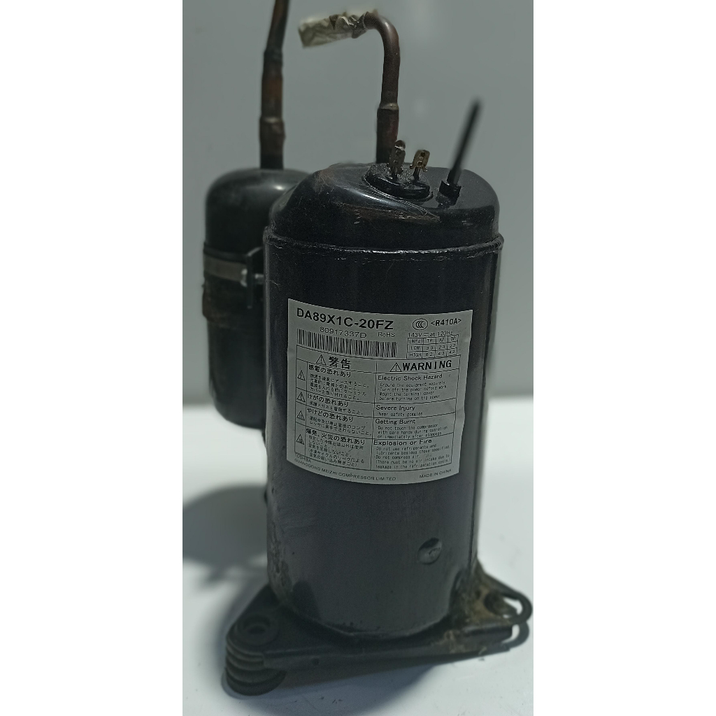 Compressor Inverter Fujitsu - 9.000 BTUs | R-410A | 120 Hz (DA89X1C ...