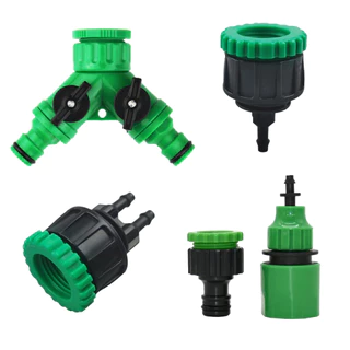 Bico Adaptador De Torneira Mangueira Para Microtubo 4mm 8mm Y Engate Rápido 1 Ou 2 Saída