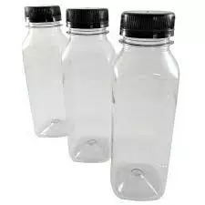 Kit 10 Garrafas PET Vazias com Tampa Preta - Diversos Tamanhos em Oferta na Shopee