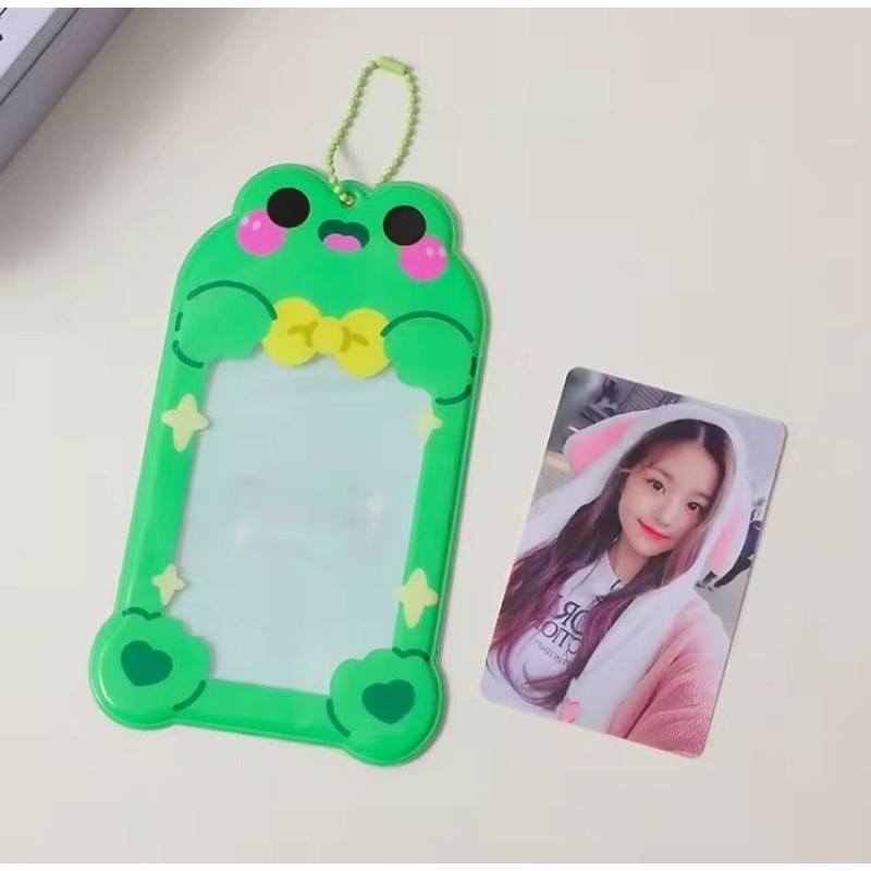 Chaveiro porta photocard kpop sleeve fofo gatinho | Shopee Brasil
