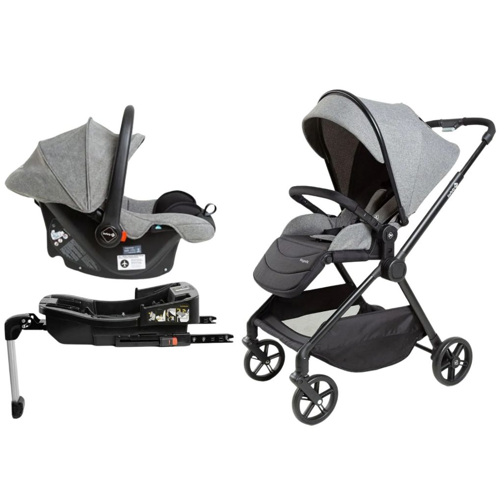 Carrinho de Bebê Magnific Bebê Conforto e Base ISOFIX Safety