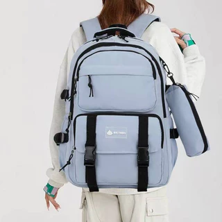 Mochila Com Estojo Masculina Feminino Super Estilosa e Moderna ImpermeávelEspumas Para Conforto em Oferta na Shopee