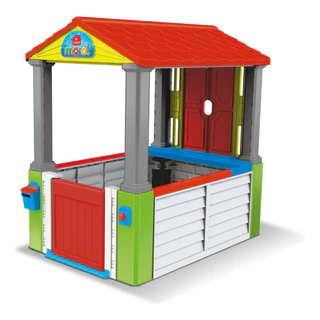 Casinha Para Brincar Menino Menina Mi Casita Colorida Rosa Maral Faz de Conta Infantil Brinquedo