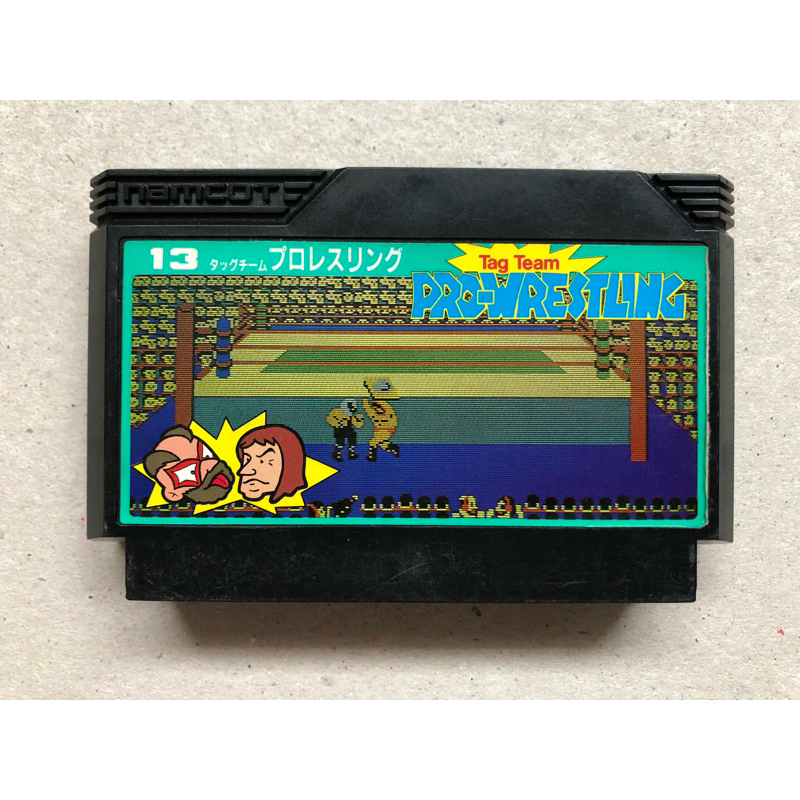 TAG TEAM PRO WRESTLING - NINTENDINHO - NINTENDO - NES - JOGO ORIGINAL ...
