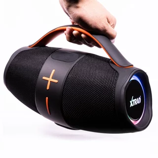 Caixa de Som Bluetooth 5.0 com Alça a Prova D'agua 2 Alto Falantes 3600mAh 40W