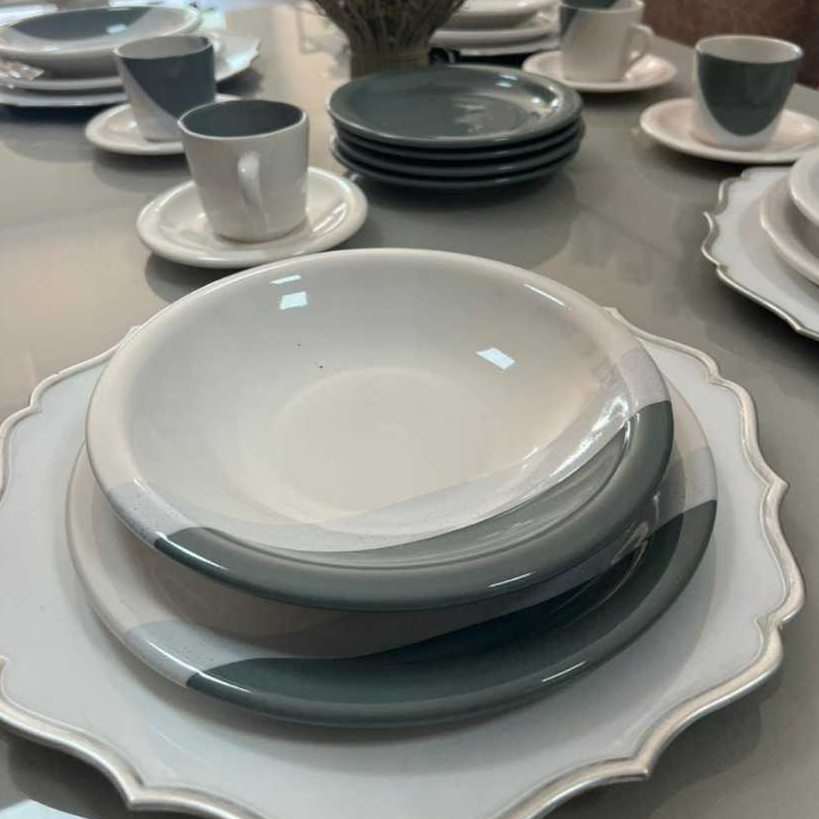 Aparelho de jantar cerâmica 20 peças completo Mais Vendidos | Shopee Brasil