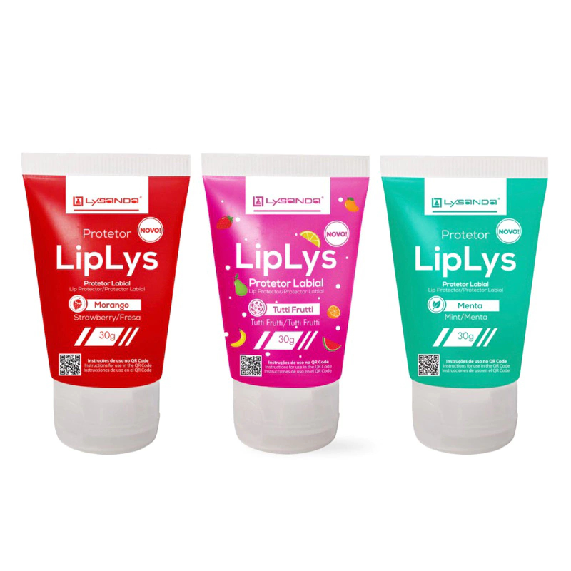 Protetor Labial Para Labios Ressecados Hidratante Uso Diario LipLys 15g ...