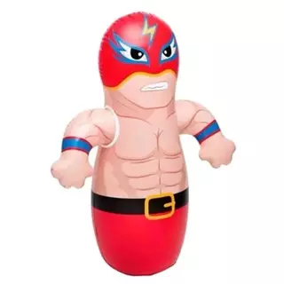 Brinquedo Dinossauro de boxe inflavel 3D para crianças João Bobo Gigante PVC Sensorial