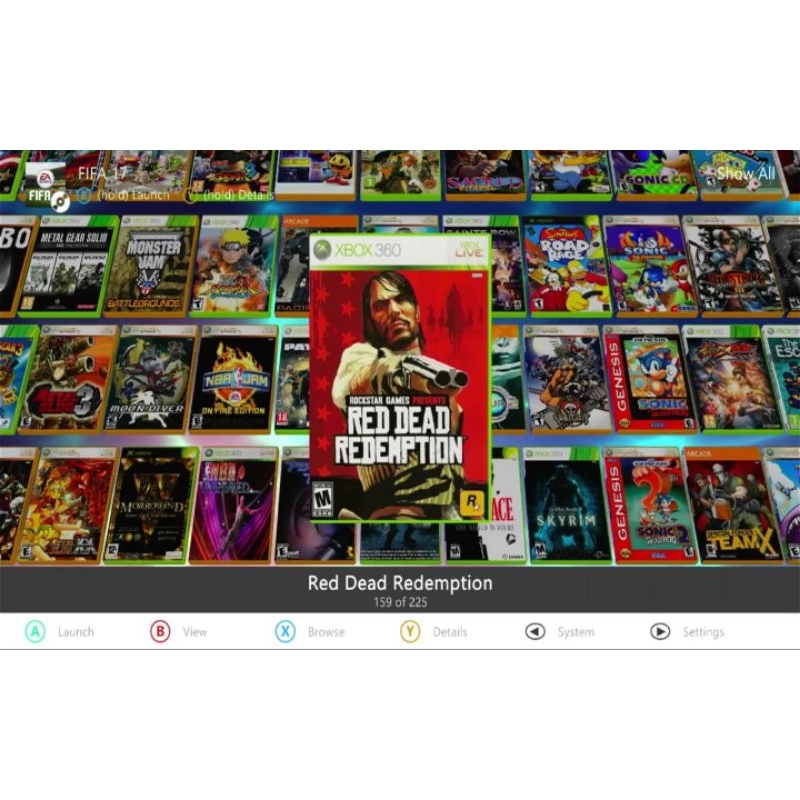 HD xbox 360 RGH 200 a 303 jogos Disco rígido HDD jogos Xbox 360