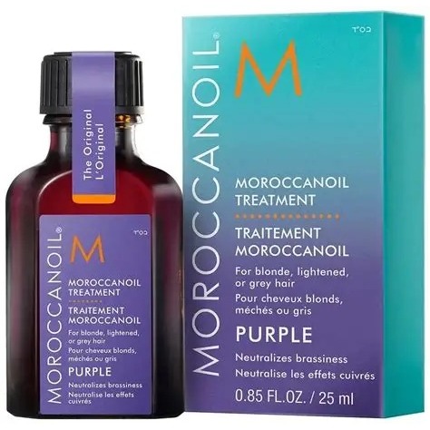 Moroccanoil Treatment 25ml 6個 Moroccanoil Oil Treatment Purple 25ml | Shopee Brasil