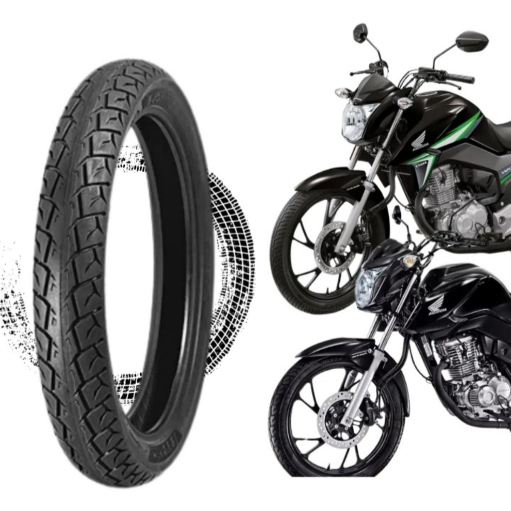 Pneu Traseiro Moto Modelo Levorin Matrix Titan 150 Cg Fan 160 Cargo Honda Yamaha