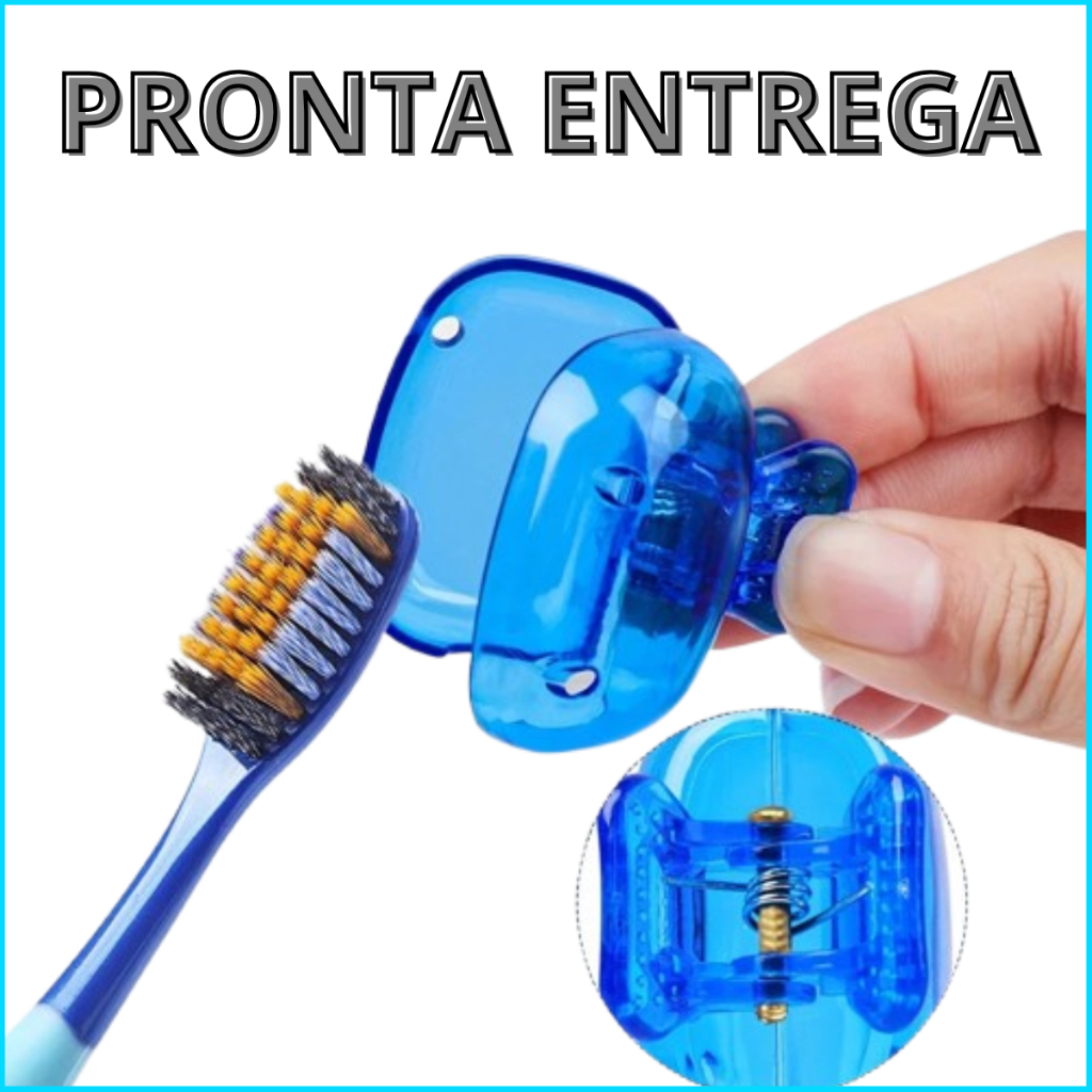 kit capas protetoras universais para escovas de dente