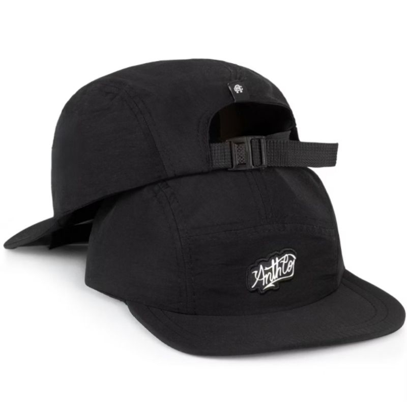 Boné Anth.co Basics Aba Reta Fitão Five Panel Masculino e Feminino ...