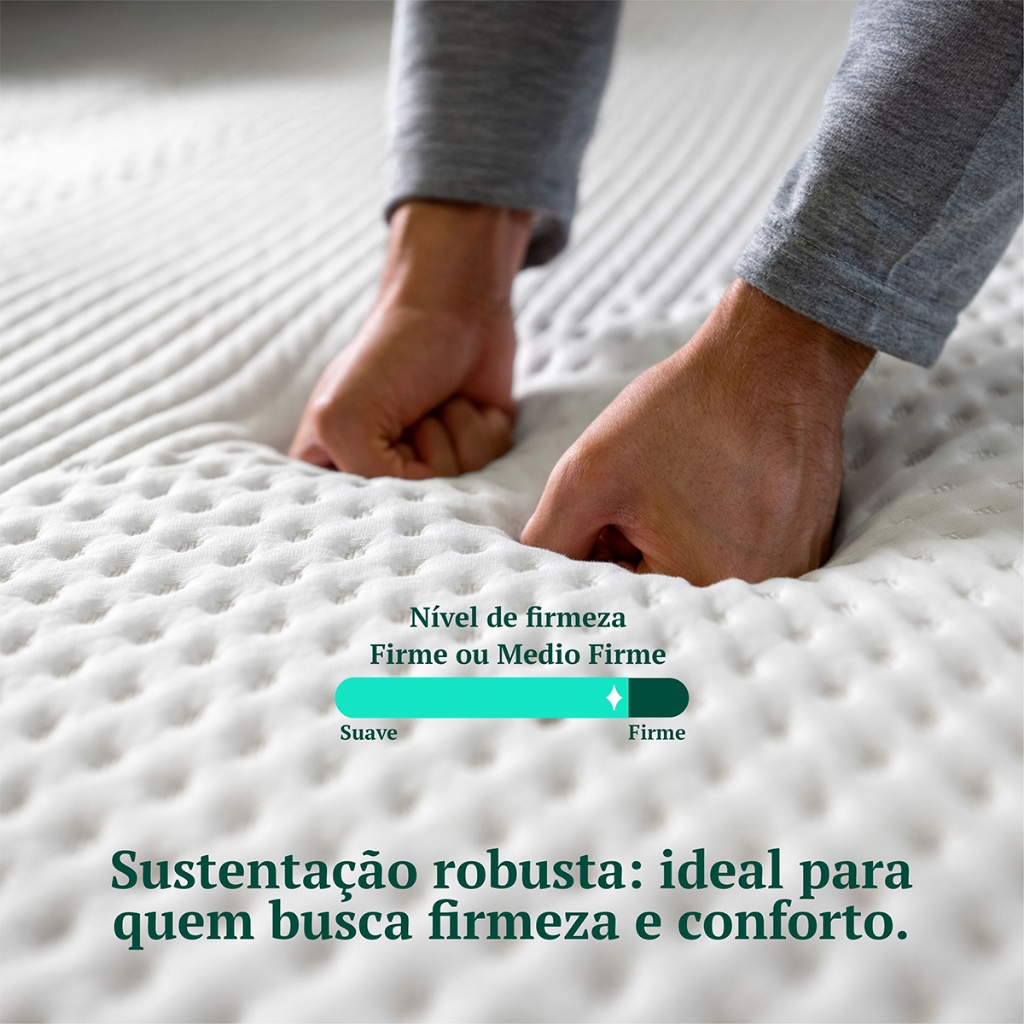 Colchão na Caixa 100% Espuma D45 25cm Connect Keiko Colchões
