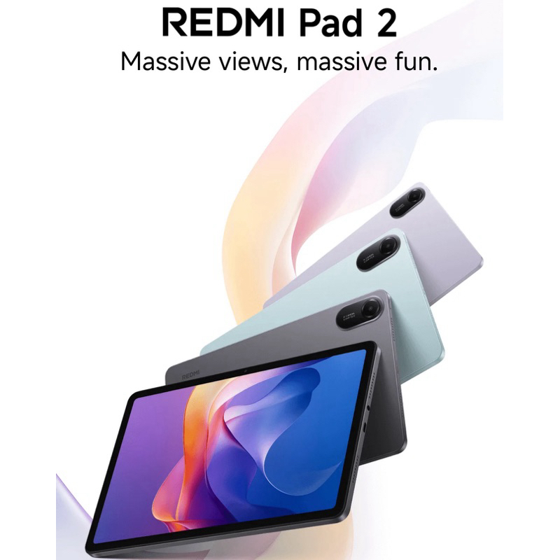 Kit Tablet Xiaomi Redmi Pad 2 8/256G + Teclado H’Maston Bluetooth