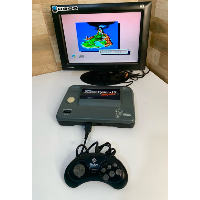 Master System 3 Sonic + Controle ORIGINAL | Shopee Brasil