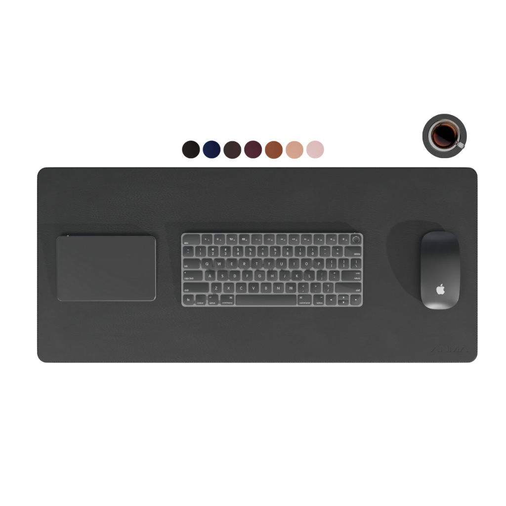 Desk Pad Grande 70x30 Mousepad Couro Gamer Office - Faz a Boa!