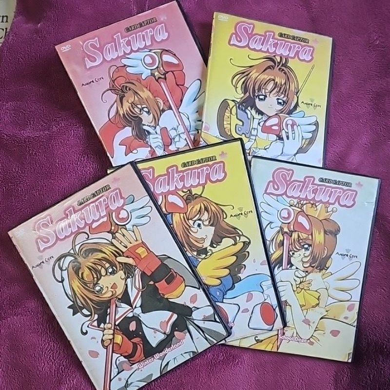 Dvd coleção sakura card captors 70 episódios dublados | Shopee Brasil