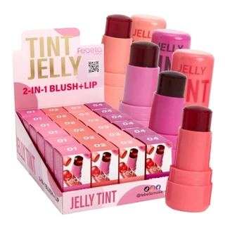 Jelly Tint 2em1 Blush e LipTint FEBELLA em Oferta na Shopee