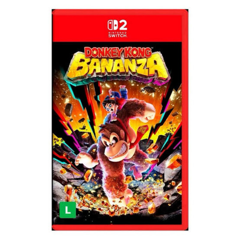 Donkey Kong Bananza – Nintendo Switch 2 – Lacrado e Original