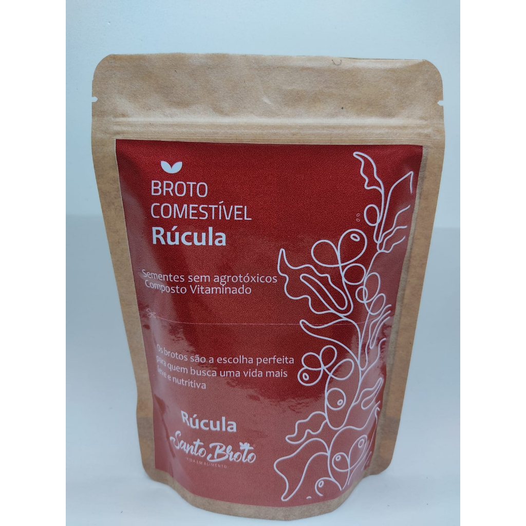 Kit de Sementes de Broto de Rúcula Comestível para Cultivo | Shopee Brasil