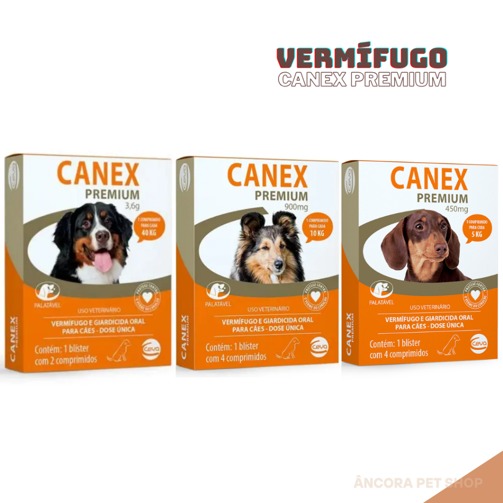 Vermífugo Canex Premium Para Cães | Shopee Brasil