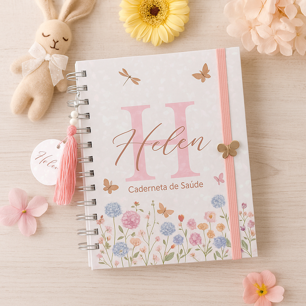 Caderneta de Saúde Personalizada – Caderneta de vacina Jardim das ...