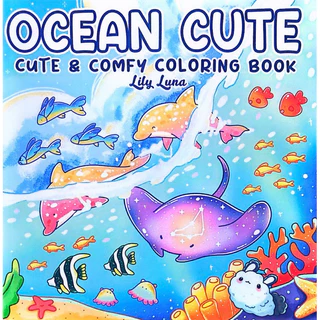 Ocean Cute Desenhos Para Colorir em Oferta na Shopee