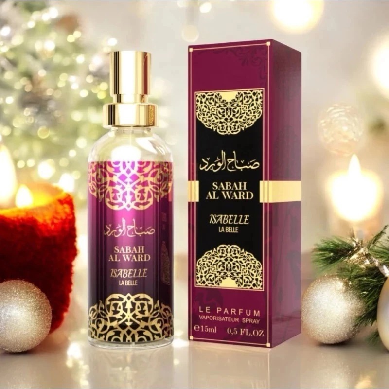 Kit Sabah al Ward 100ml e Sabah 15ml Perfume Feminino Árabe