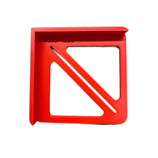Esquadro de Precisão 3D – Suporte 90° para Montagem, Esquadrejamento, Marcação de centro e 45°