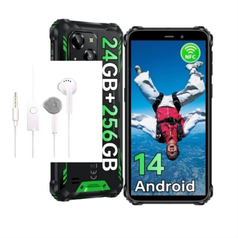 SMARTPHONE CELULAR OUKITEL WP32 PRO A PROVA D'ÁGUA + FONE DE