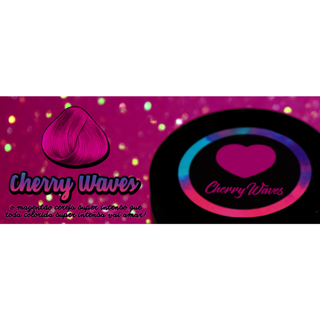 tinta colorida misscolorful cherry waves